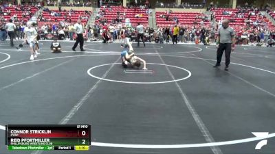 88 lbs Quarterfinal - Reid Pfortmiller, Phillipsburg Wrestling Club vs Connor Stricklin, CYWC