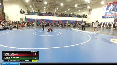 106 lbs Semifinal - Chase Scribner, Kellogg vs Gabe Rosales, Mountain Home