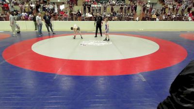 64 lbs Consi Of 8 #1 - Jase Fisher, Troup Wrestling vs Wyatt Jarrard, Georgia