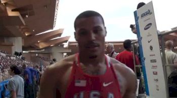 Ryan Bailey anchors USA 4x1 to victory at 2012 Herculis Monaco