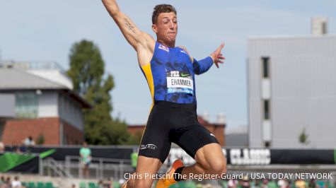 Simon Ehammer Of Switzerland Wins Men's Long Jump At Prefontaine Classic