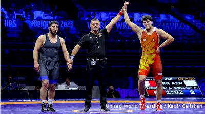 97 kg 1/2 Final - Akhmed Tazhudinov, Bahrain vs Abdulrashid Sadulaev, Individual Neutral Athletes