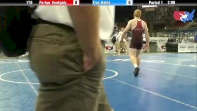 170 lbs round-6 Parker VonEgidy North Carolina vs. Trey Hable Minnesota