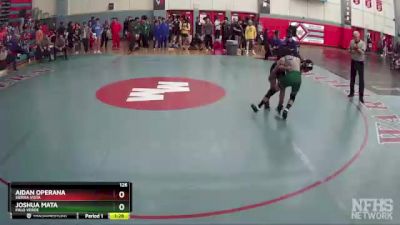 126 lbs Quarterfinal - Aidan Operana, Sierra Vista vs Joshua Mata, Palo Verde