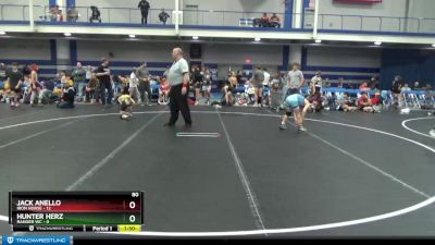 80 lbs Round 4 (8 Team) - Jack Anello, Iron Horse vs Hunter Herz, Ranger WC