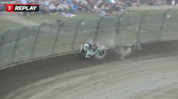 Mitchel Moles Okay After Nasty USAC Sprint Qualifying Crash At Eldora 4-Crown Nationals