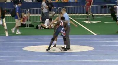 C 132 Malachi Krenzelak Pa 3-3, 4-1 vs. Jarvis Sanders IL