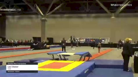 Lexi Stoker - Double Mini Trampoline, NSB - 2021 USA Gymnastics Championships