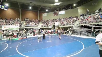 99 lbs Champ. Round 1 - Cassius Fryer, Devils Wrestling vs Carl Bargar, Sanderson Wrestling Academy