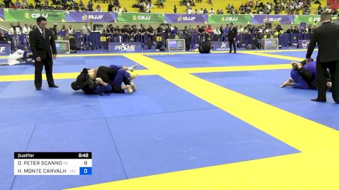 DANIEL PETER SCANNO vs HÉRICLES MONTE CARVALHO 2024 Brasileiro Jiu-Jitsu IBJJF