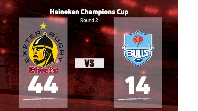 2022 Exeter Chiefs vs Vodacom Bulls