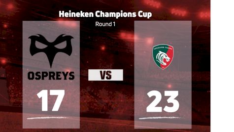 2022 Ospreys Rugby vs Leicester Tigers