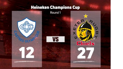 2022 Castres Olympique vs Exeter Chiefs
