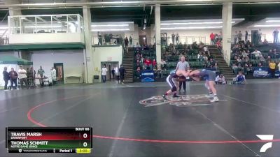 184 lbs Cons. Round 2 - Thomas Schmitt, Notre Dame (Ohio) vs Travis Marsh, Davenport