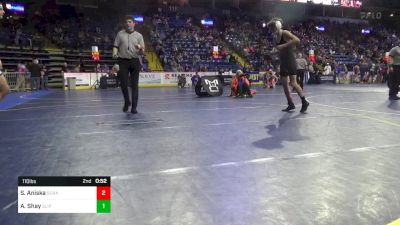 130 lbs Round Of 16 - Eric Catenacci, Germantown Academy vs Brady Bowers, Fort LeBoeuf