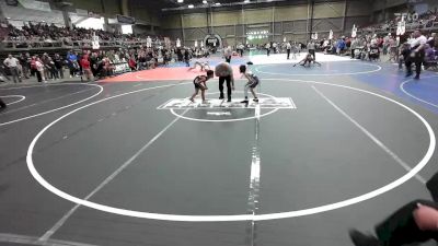 62 lbs Semifinal - Michael Lozano, Holly Youth Wrestling vs Karson Jaramillo, Duran Elite