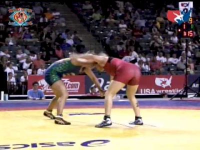 World Team Trials Finals: 72kg -  2X World Univ. Champ Stephany Lee vs. 2X Olympian Ali Bernard Match 1