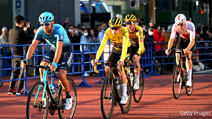 Jonas Vingegaard in the 2022 Saitama Criterium