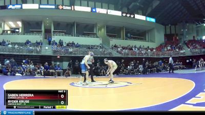 150 lbs Semis & Wb (16 Team) - Ryder Kruse, Lincoln East vs Saben Herrera, Garden City HS