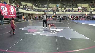 55 lbs Round 3 - Asher King, Team Porcelli vs Rayce Peters, Le Sueur/ Henderson Giants