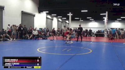 130 lbs Placement Matches (8 Team) - Zane Engels, Minnesota Blue vs James Curoso, California