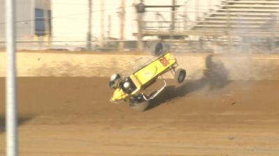 Matt Westfall Walks Away From Massive USAC Sprint Crash At Lawrenceburg Speedway