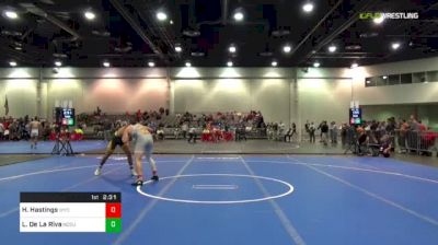 174 lbs C Of 16 #1 - Hayden Hastings, Wyoming vs Lorenzo De La Riva, North Dakota State