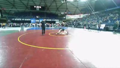 92 lbs Cons. Round 4 - Joel Sturdivant, South West Washington Wrestling Club vs Kysen Larman, Rainier Junior Wrestling Club