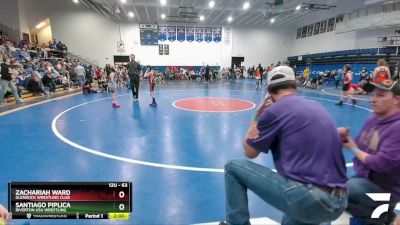 63 lbs Cons. Round 1 - Zachariah Ward, Glenrock Wrestling Club vs Santiago Piplica, Riverton USA Wrestling