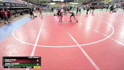 144 lbs Cons. Round 2 - Aiden Colbert, Black Ops WC vs Cash Fussy, Minnesota