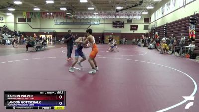 16U-3 lbs Round 3 - Karson Pulver, Big Game Wrestling Club vs Landon Gottschalk, Dubuque Wrestling Club