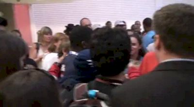 Raymond Jordan Burroughs Is Mobbed