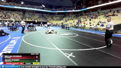 120 Class 1 lbs Cons. Round 2 - Drake Schmidt, Versailles vs Declan Cockrum, Richmond