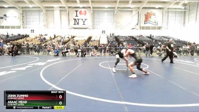 145 lbs Cons. Round 4 - John Zummo, Club Not Listed vs Asaac Mead, Club Not Listed