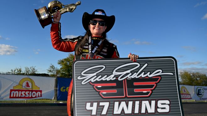 Erica Enders Becomes Winningest Female Driver In NHRA History