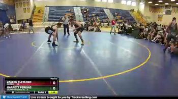 182 lbs Round 3 (8 Team) - Zaelyn Fletcher, Camden 1 vs Garrett Perkins, Deland Bulldog WC