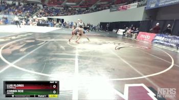 2A/1A-126 Champ. Round 1 - Luis Flores, Glendale vs Corbin Roe, Knappa