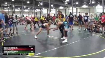 125 lbs Round 2 (6 Team) - Cooper Corder, Death Squad vs Drew Anderson, Untouchables White