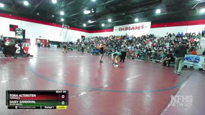 140 lbs Champ. Round 1 - Daisy Sandoval, Aliso Niguel vs Tora Altersten, Torrance