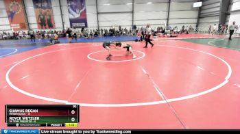 92 lbs Rd# 2 10:30am Friday - Shamus Regan, Minion Black vs Royce Wetzler, VA Team Predator