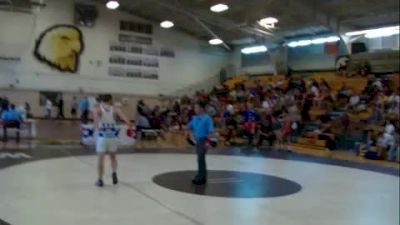 66 lbs semi-finals Frank Molinaro vs. Kyle Borschoff DCAC