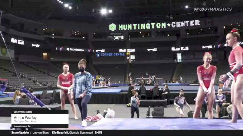 Annie Worley - Bars, Olympia Gym Acad - 2022 Elevate the Stage Toledo presented by Promedica