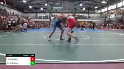 171-187 lbs Quarterfinal - Oliver Mcpeek, Alber Athletics vs Henry Rydwelski, Naperville Wrestling Club