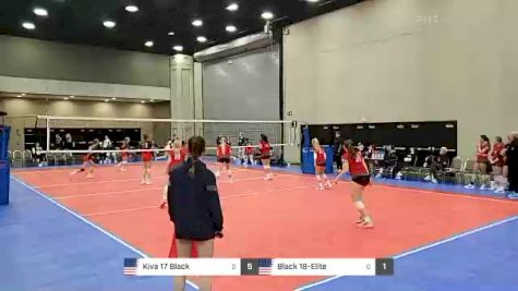 Kiva 17 Black vs Black 18-Elite - 2022 JVA World Challenge presented by Nike - Expo Only