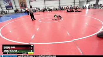 68 lbs Rd# 9- 2:15pm Saturday Final Pool - Carter Ickes, PA Gold vs Braxton Plunk, Oklahoma Outlaws Red