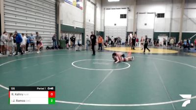 126 lbs Cons. Round 2 - Jaime Ramos, Crete Wrestling Club vs Ryder Kahny, Norfolk Jr Wrestling