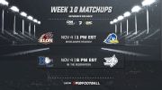 Watch The FloFootball Games Of The Week Live On November 4th