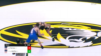 149 lbs Match - Logan Gioffre, 9 Missouri vs Joe Fernau, 18 Air Force