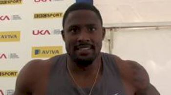 David Oliver keeps on moving forward after 3rd place at 2012 Aviva Birmingham Grand Prix