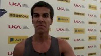 Donn Cabral talks adjustment to international competition at 2012 Aviva Birmingham Grand Prix